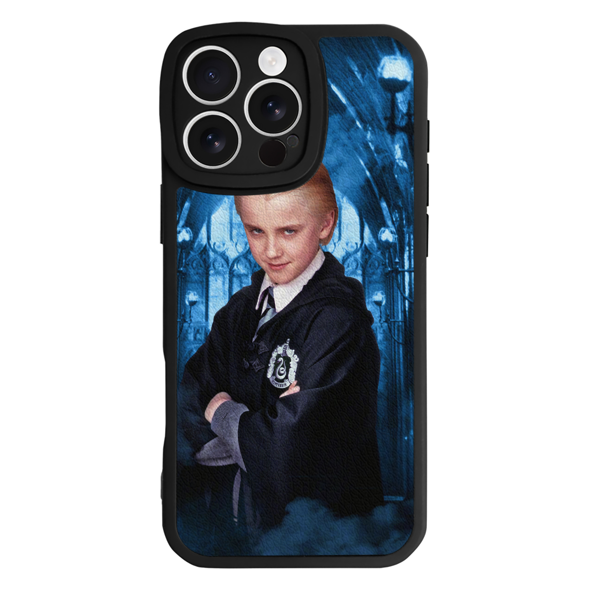 （画像用） Harry Potter ハリー・ポッターシリーズ 【iPhone 16シリーズ対応】シリコンスマホケース（レザー調） 材質：シリコン